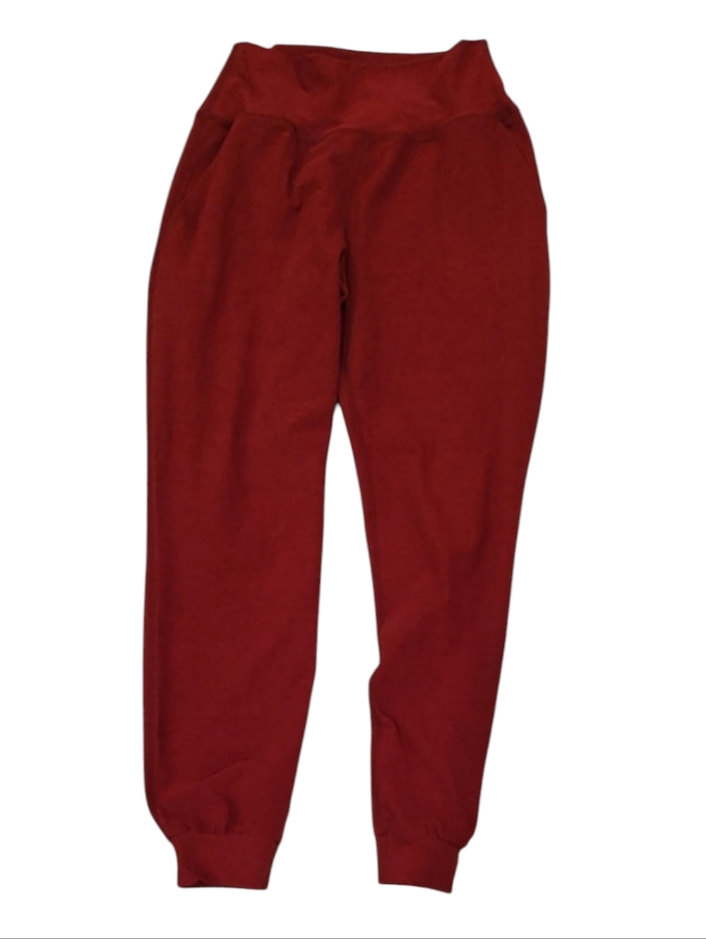 BEYOND YOGA Burgundy Joggers With Pockets XS (#C1004)